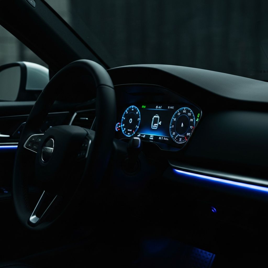 Digital car dashboard
